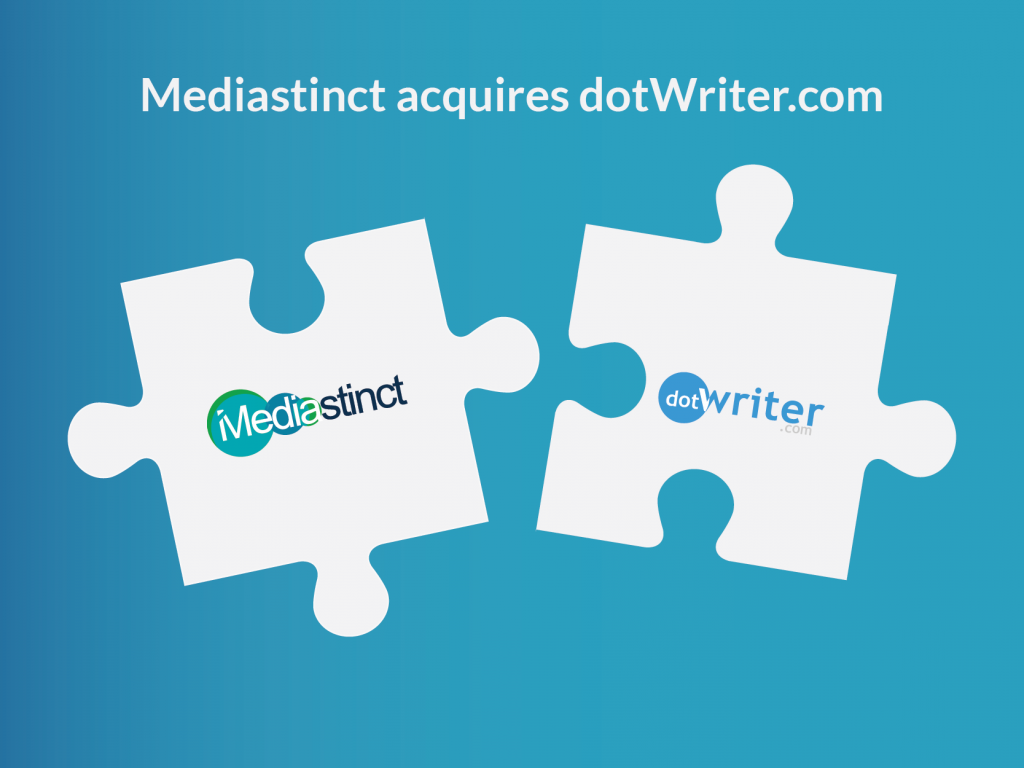 Mediastinct™ acquires dotwriter